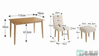 餐桌椅子尺寸规格_餐桌椅子尺寸规格表